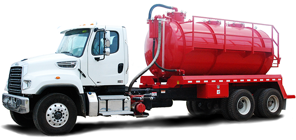 Bobtail tank truck